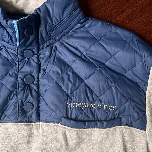 Vineyard Vines Blue / Heather Gray Pullover - Picture 1 of 4